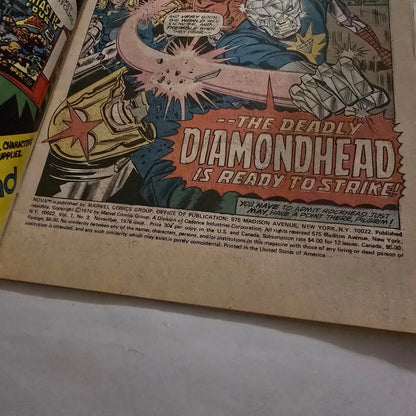 Nova #3 Marvel Comics 1976 Bronze Age Diamondhead Appearance