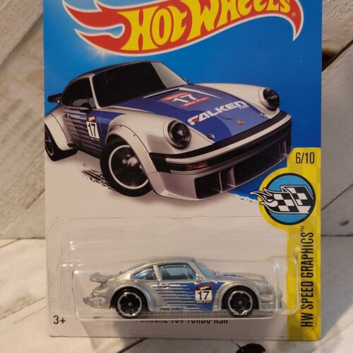 Hot Wheels Porsche 934 Turbo RSR Silver Speed Graphics FALKEN New Protecto Pak