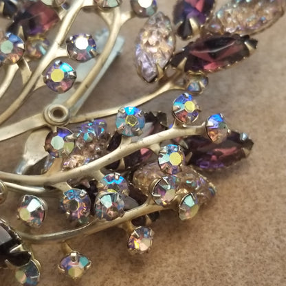 Vintage Rhinestone Brooch