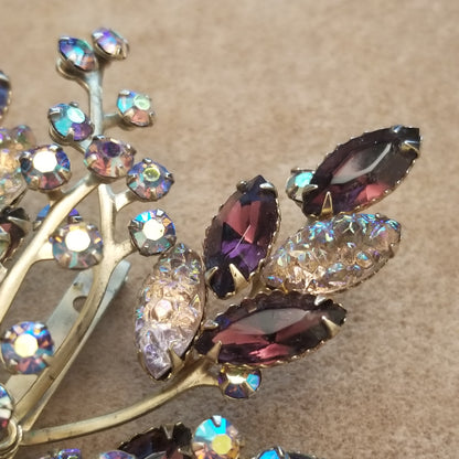 Vintage Rhinestone Brooch