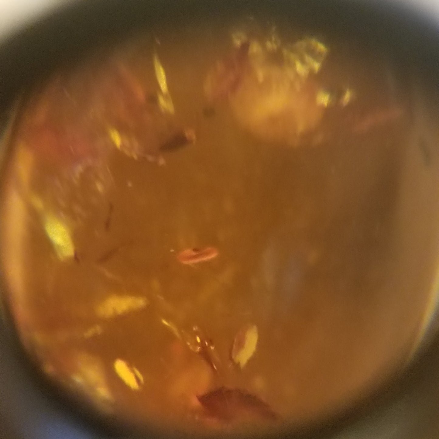 Vintage 925 Amber Ring
