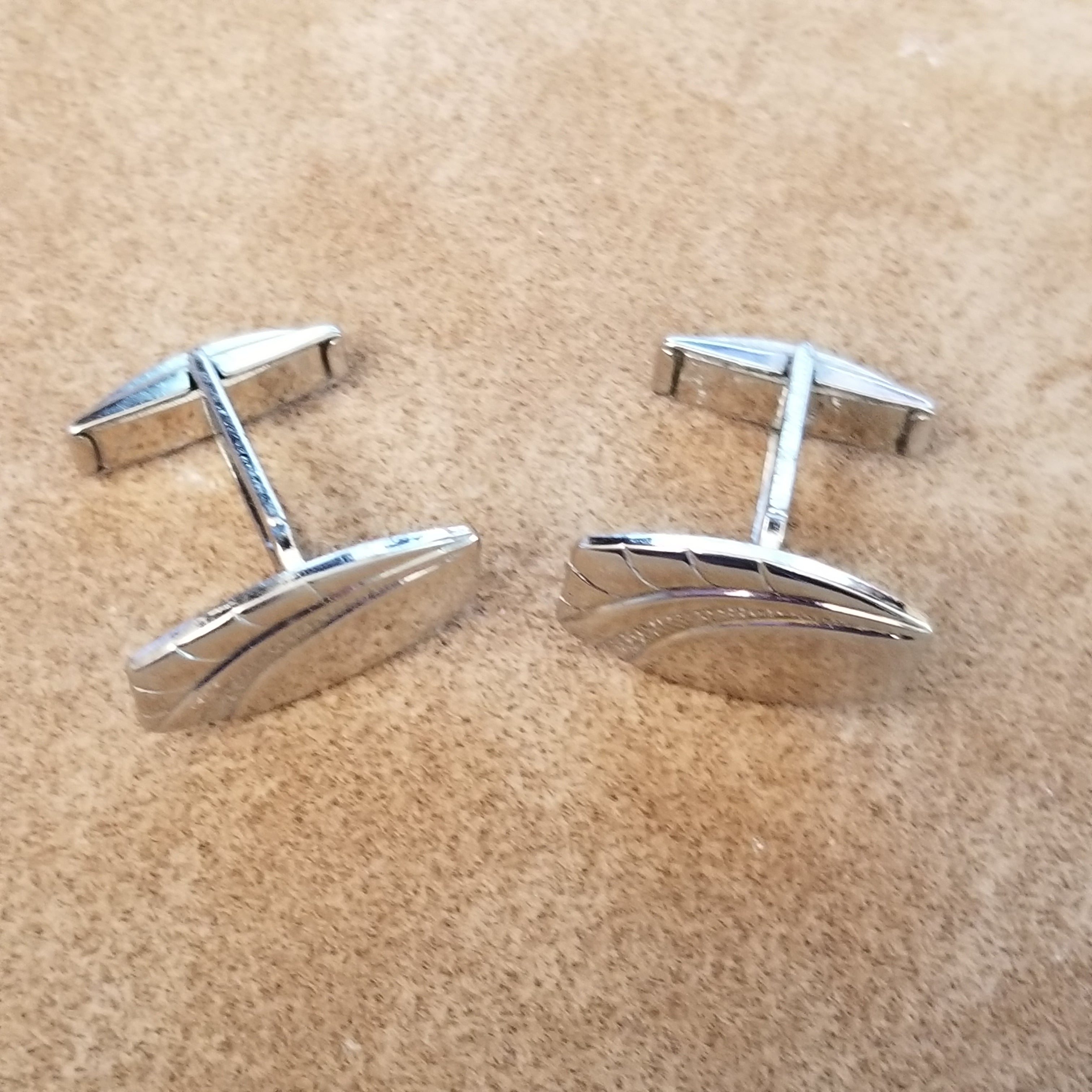 Silver Tone Cufflinks