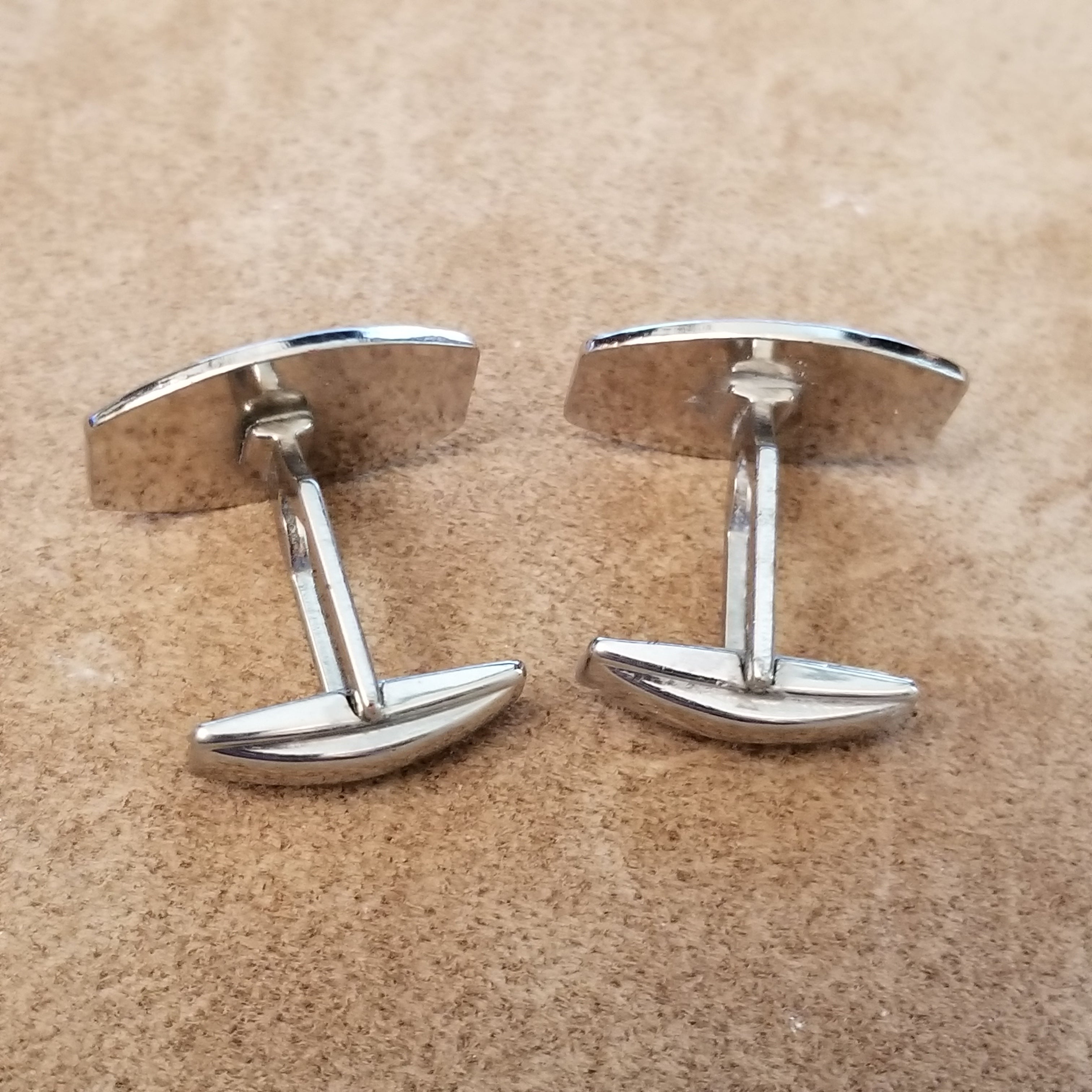Silver Tone Cufflinks