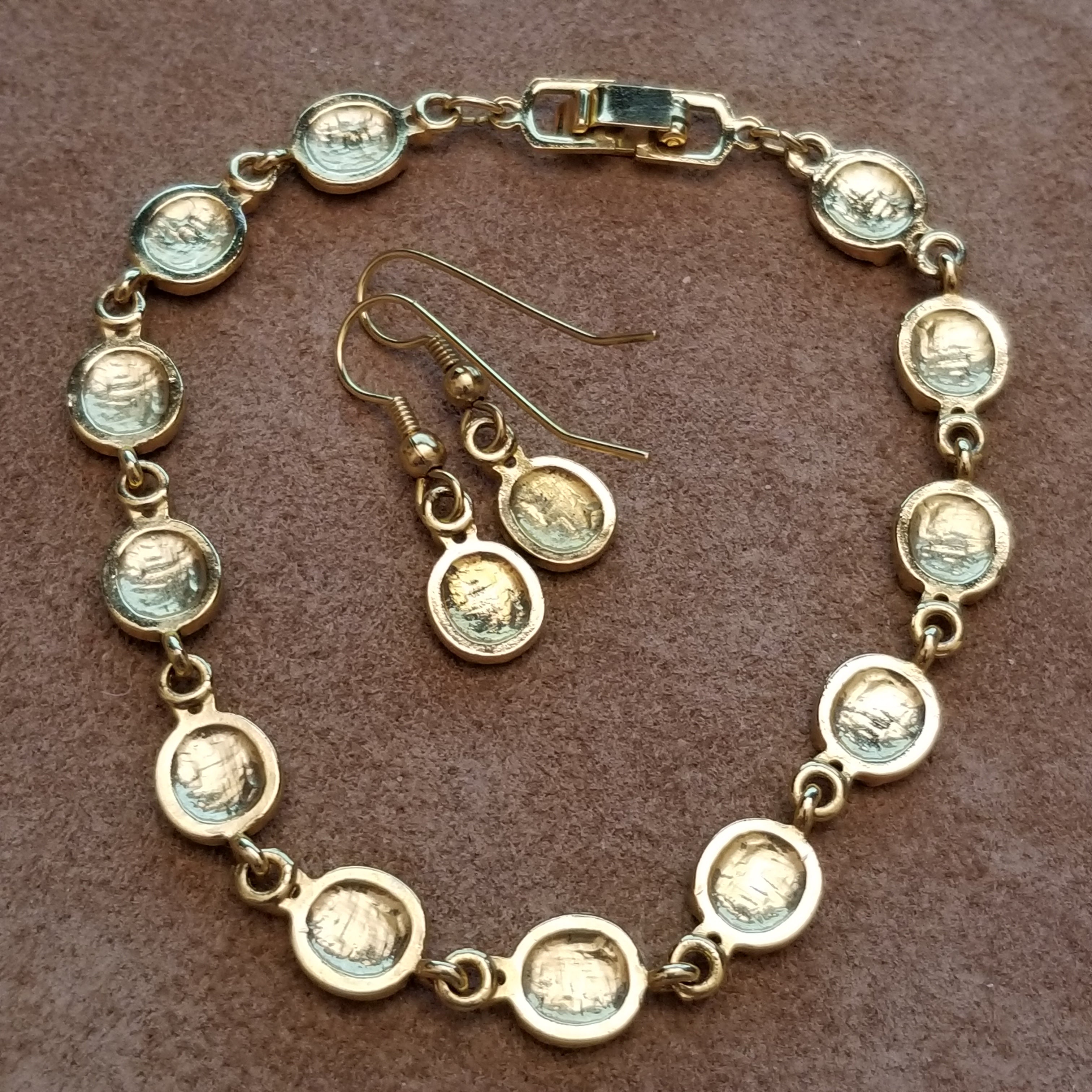 Lady Bug Bracelet & Earrings