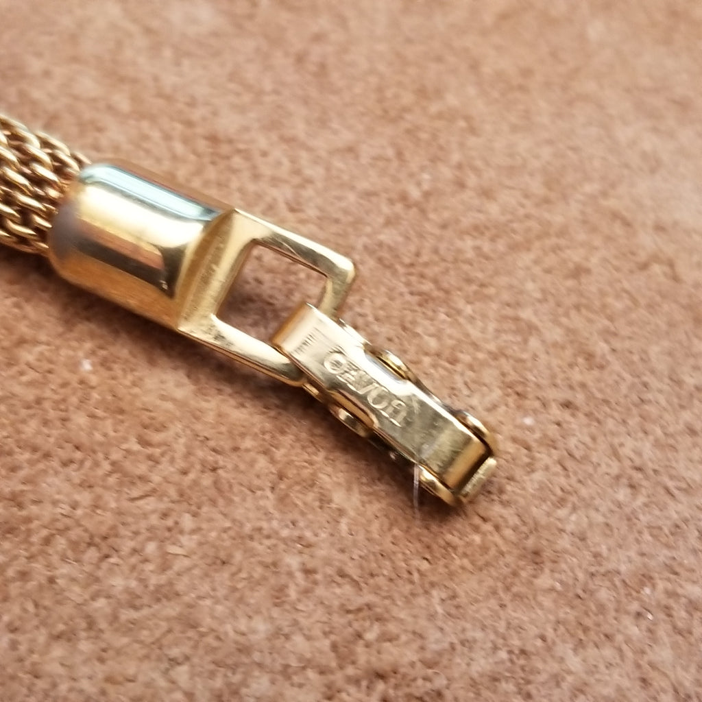 Gold Tone Avon Mesh Bracelet