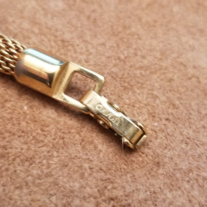 Gold Tone Avon Mesh Bracelet