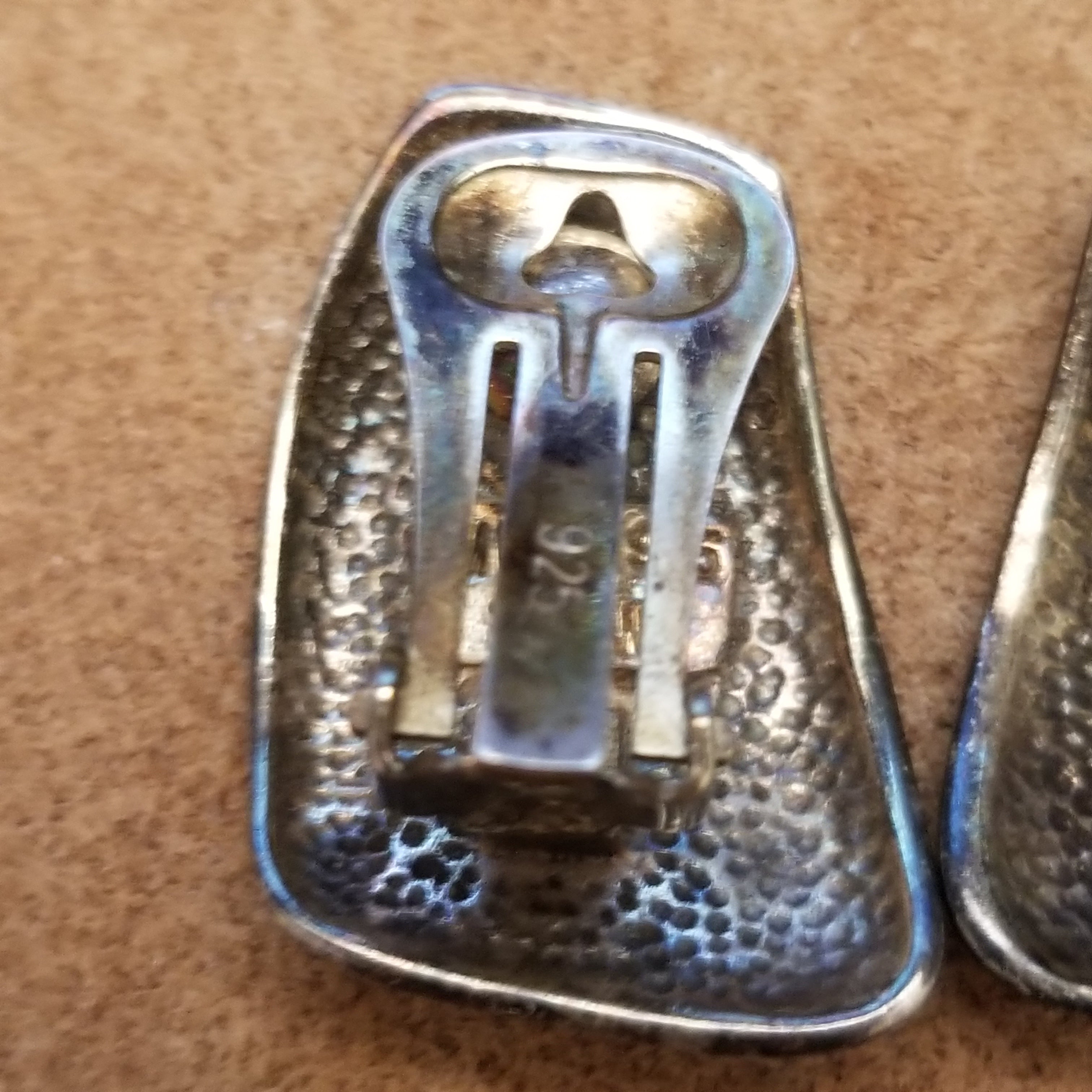 925 Sterling Silver Clip On Earrings