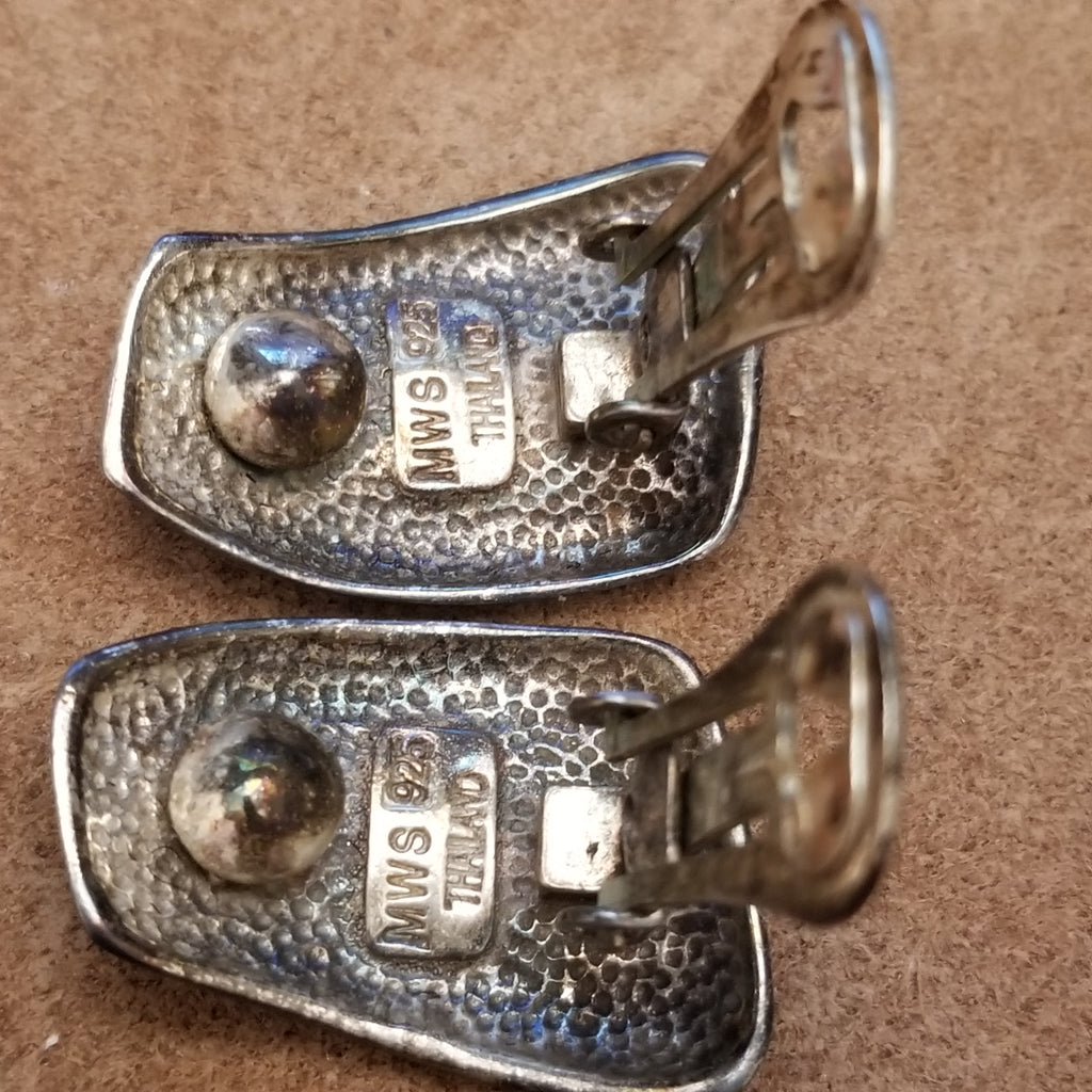 925 Sterling Silver Clip On Earrings