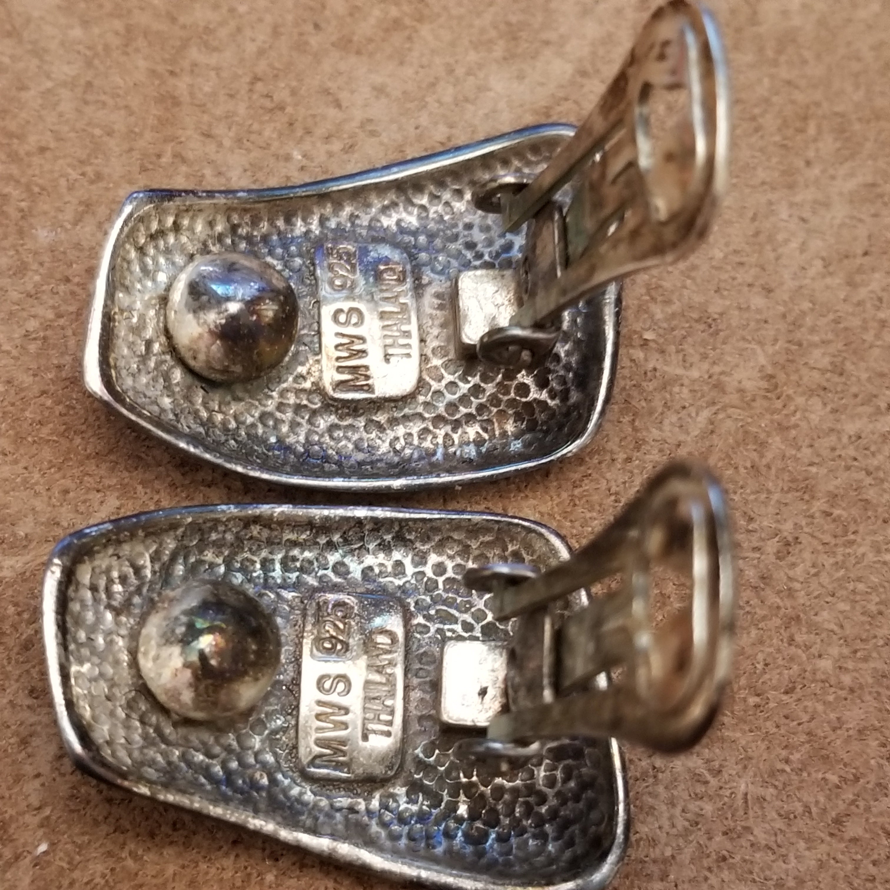 925 Sterling Silver Clip On Earrings