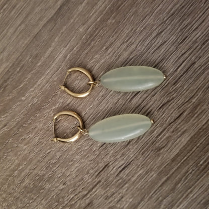 Gold Tone Necklace and Earring Set