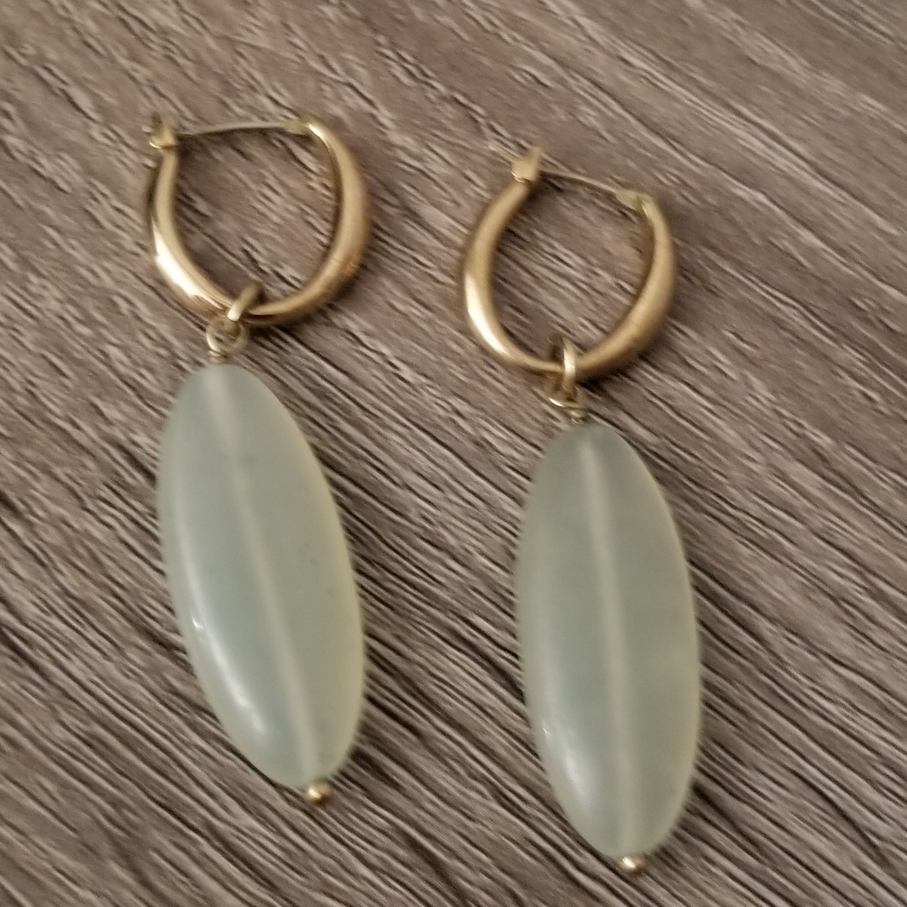 Gold Tone Necklace and Earring Set