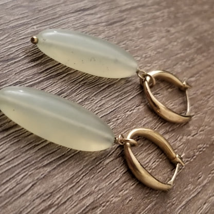 Gold Tone Necklace and Earring Set