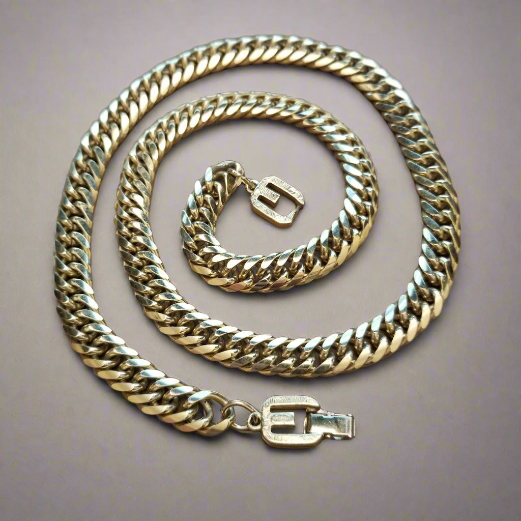 Gold Tone Givenchy Necklace