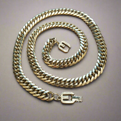 Gold Tone Givenchy Necklace