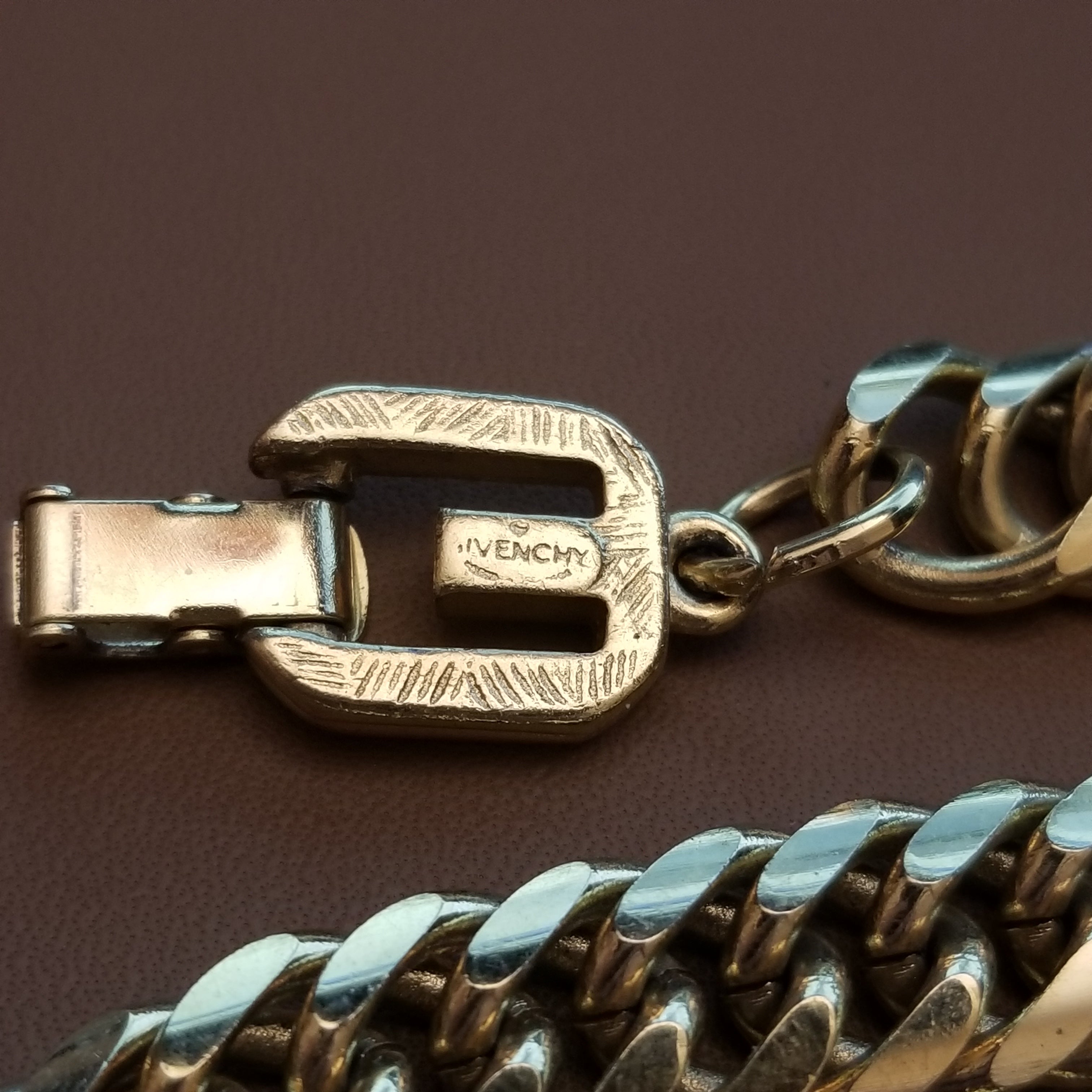 Gold Tone Givenchy Necklace