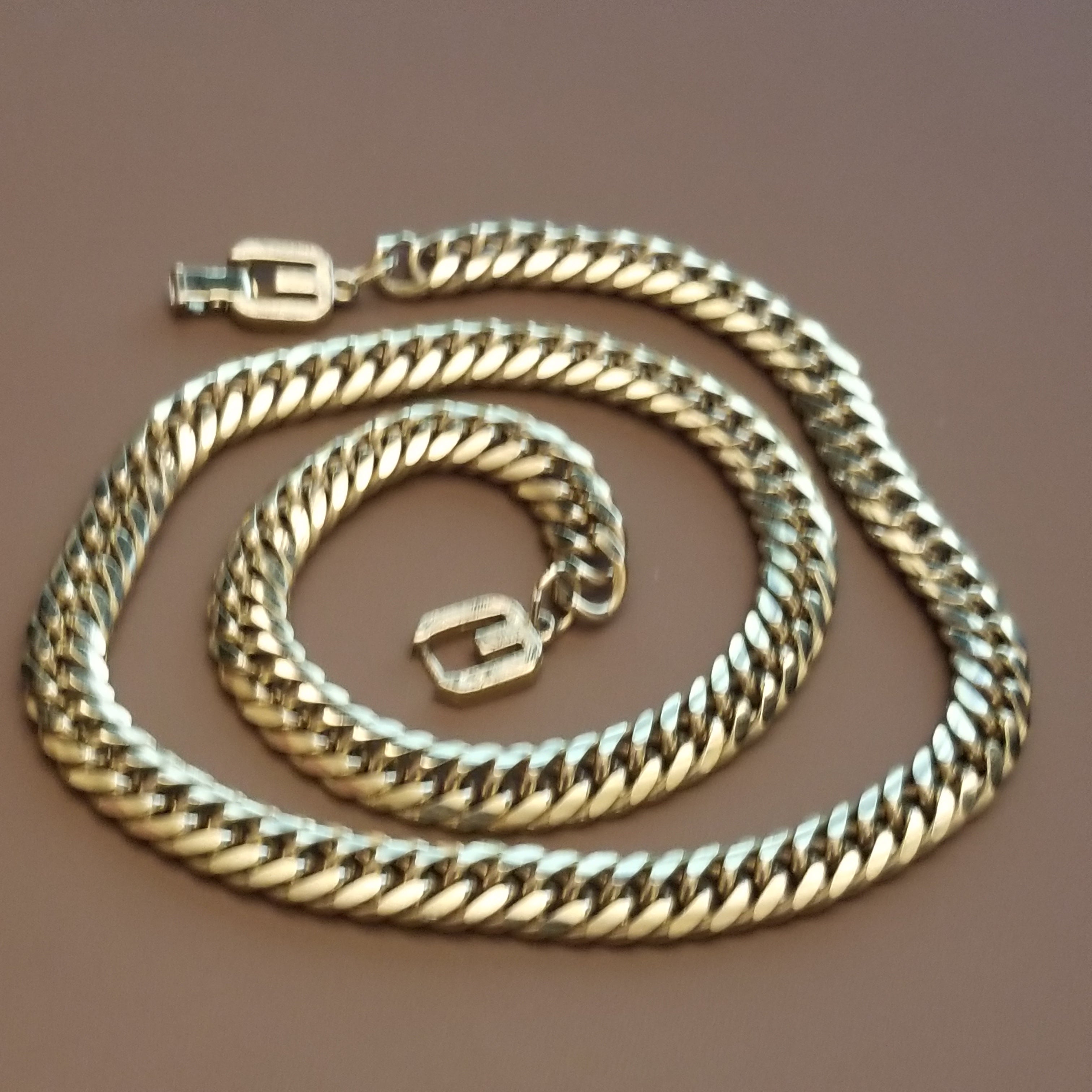 Gold Tone Givenchy Necklace