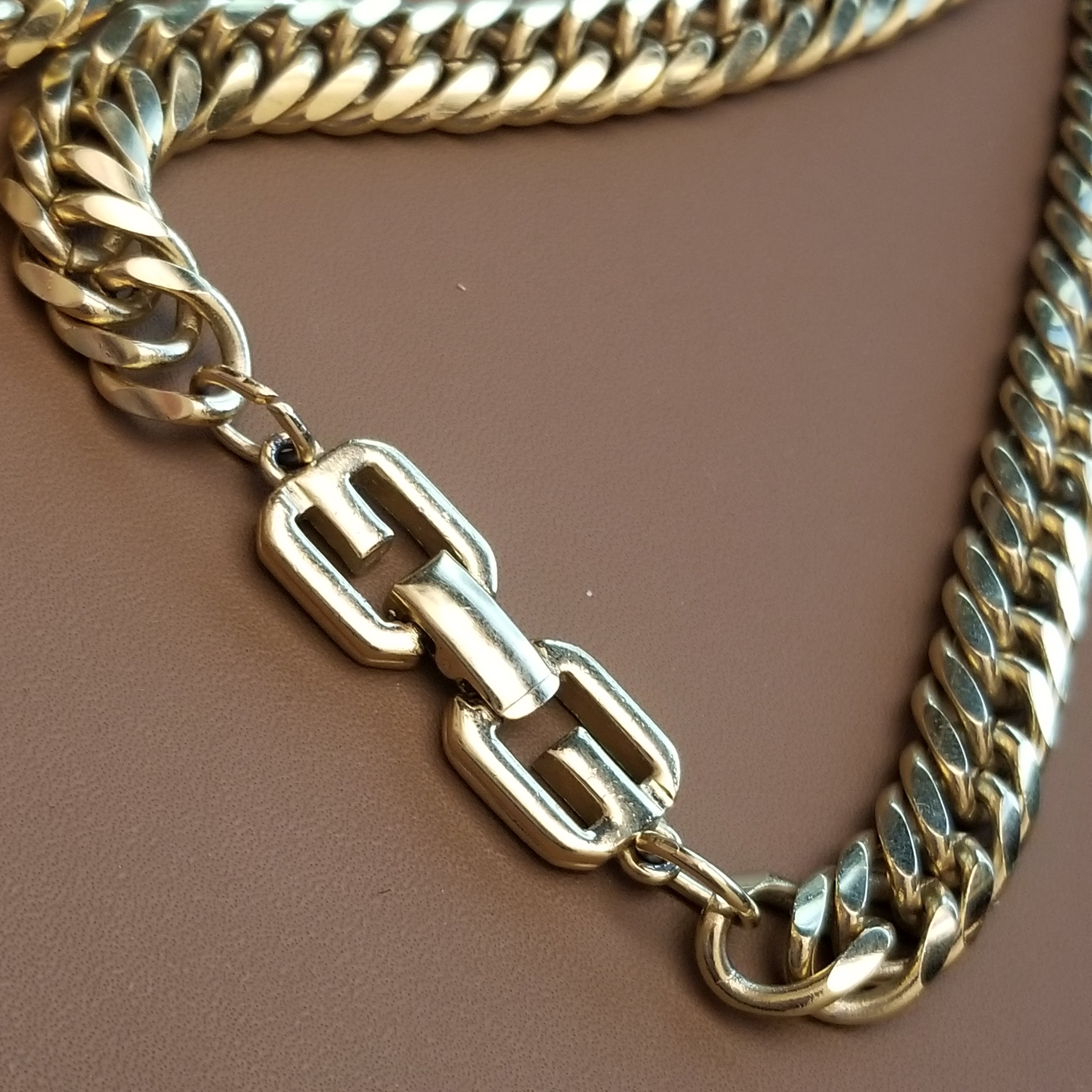 Gold Tone Givenchy Necklace