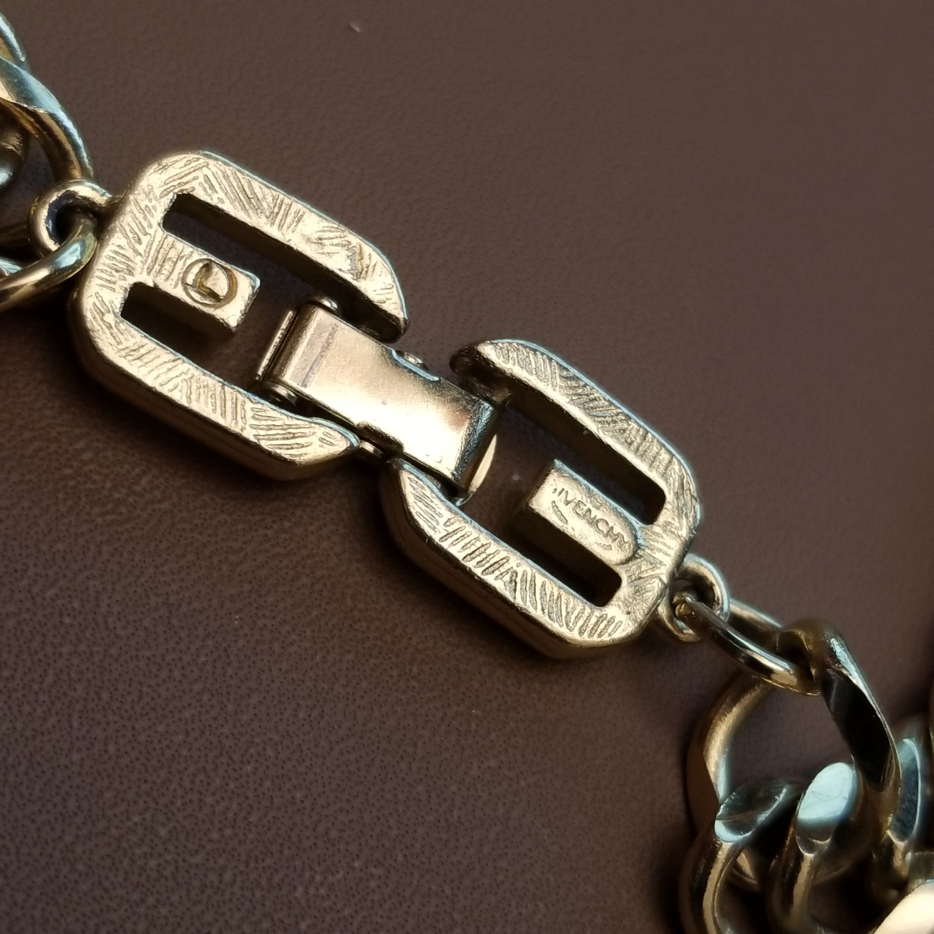 Gold Tone Givenchy Necklace