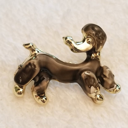 Vintage Poodle Brooch