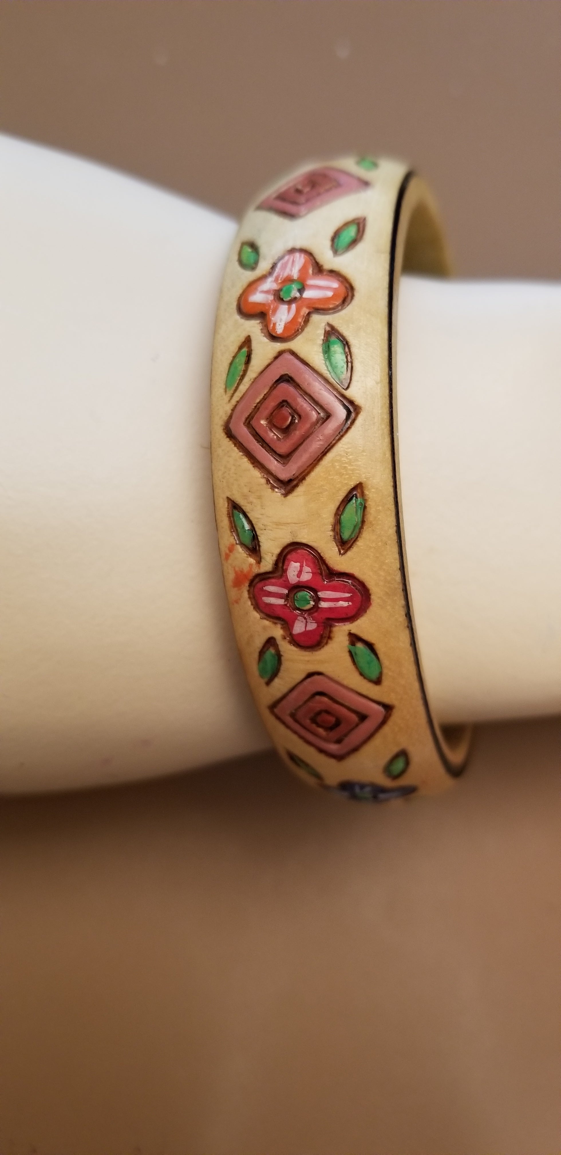 Wood Bangle Bracelet