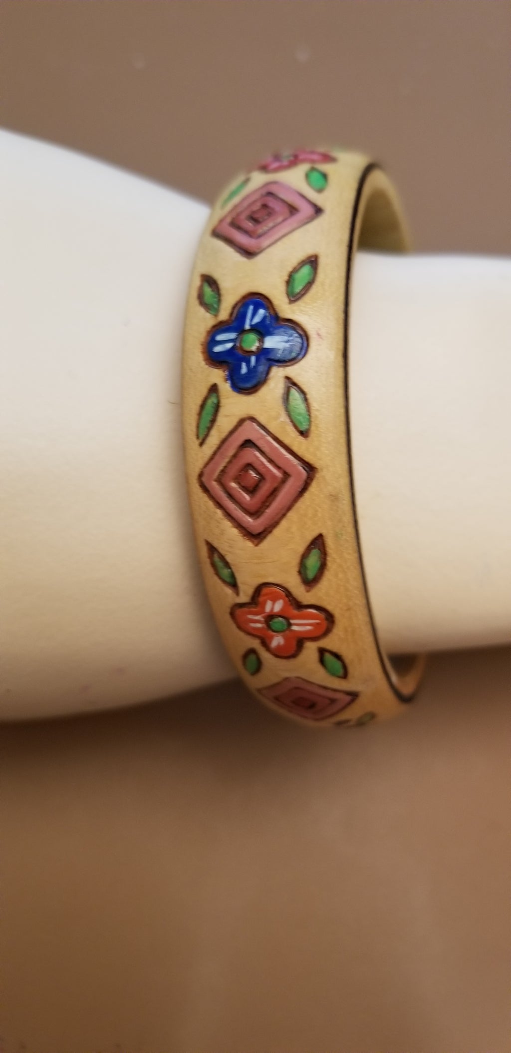 Wood Bangle Bracelet