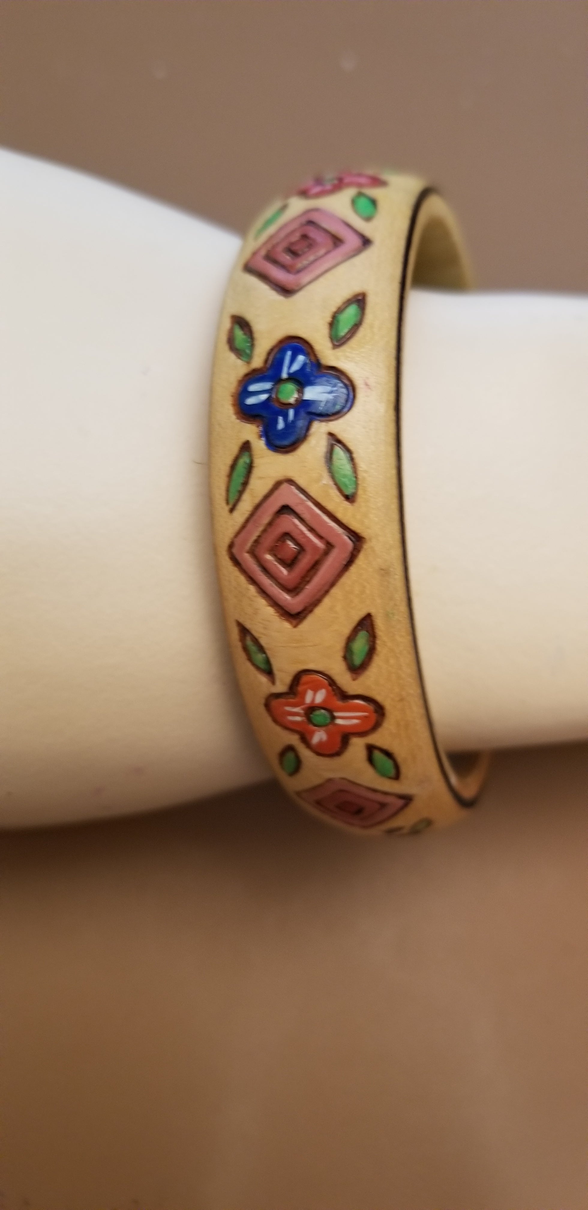 Wood Bangle Bracelet
