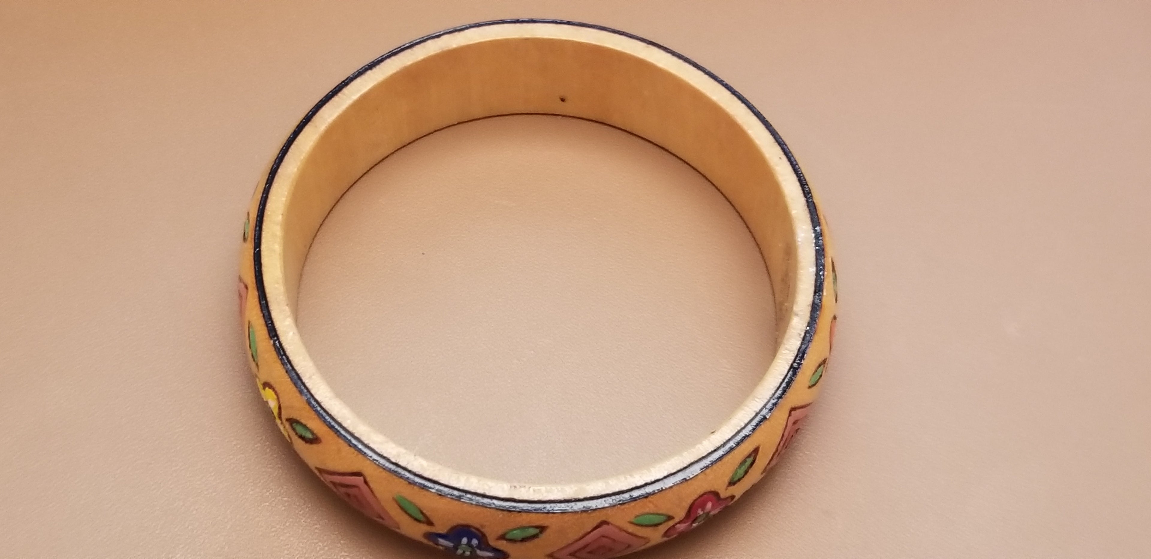 Wood Bangle Bracelet