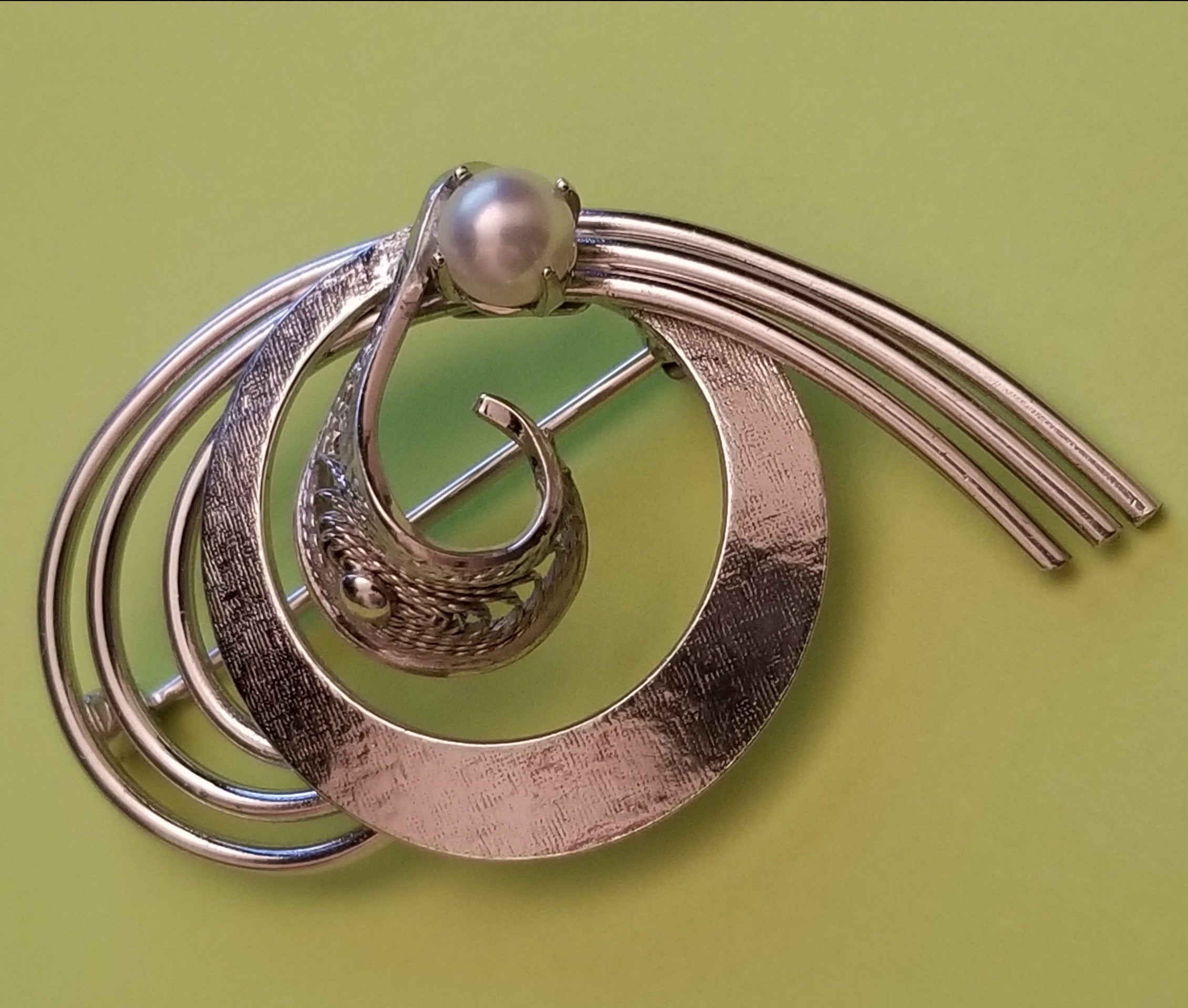Vintage Silver Brooch