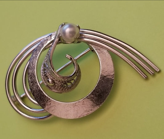 Vintage Silver Brooch