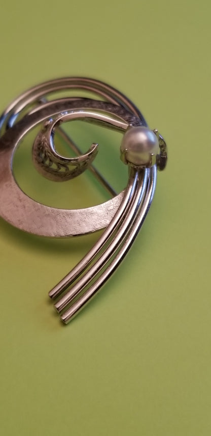 Vintage Silver Brooch