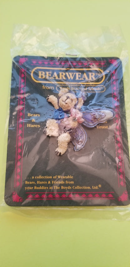 Vintage Bearwear Fairy Brooch