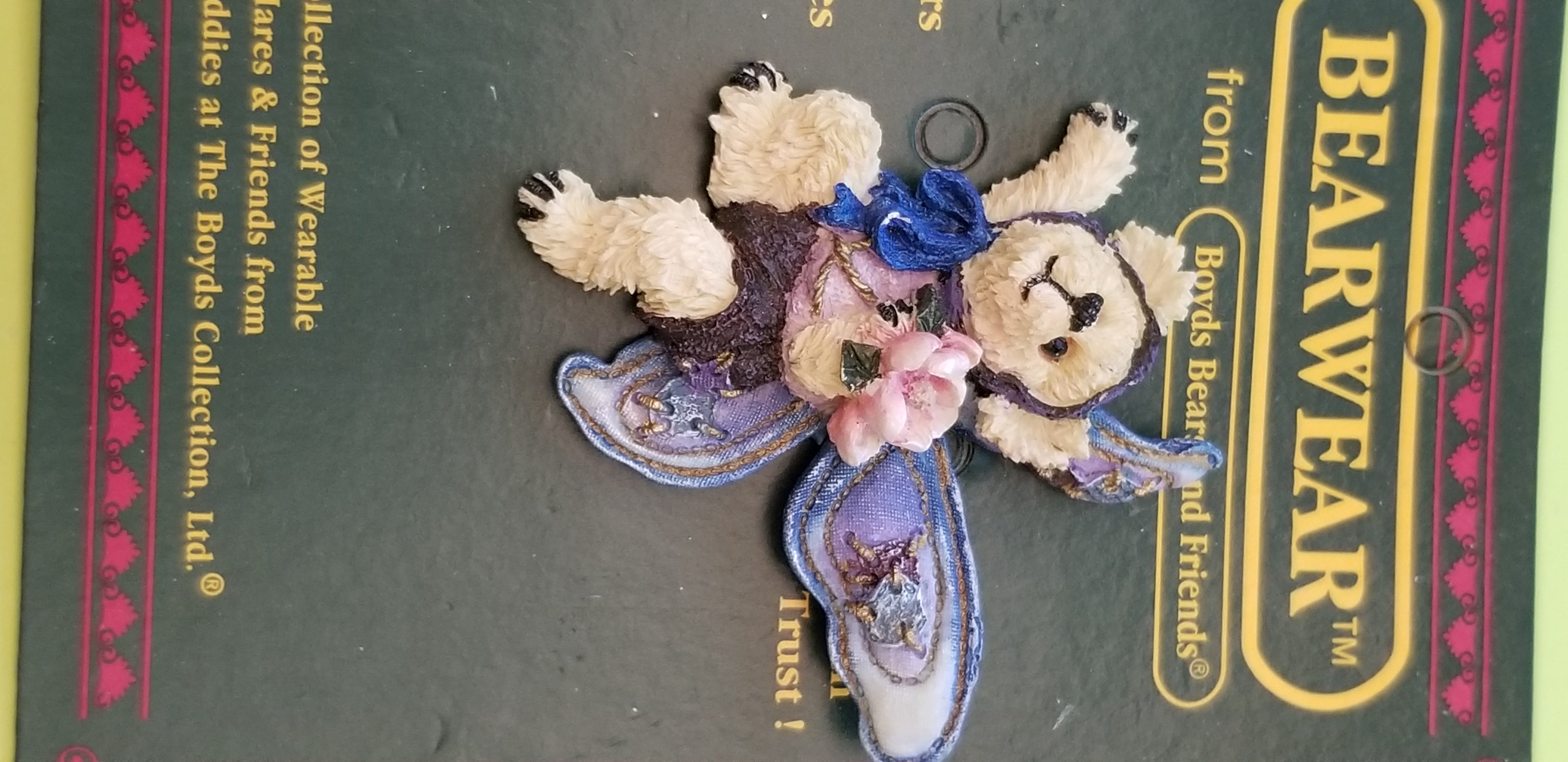 Vintage Bearwear Fairy Brooch