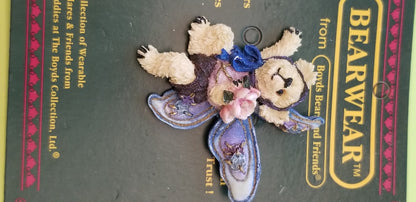 Vintage Bearwear Fairy Brooch