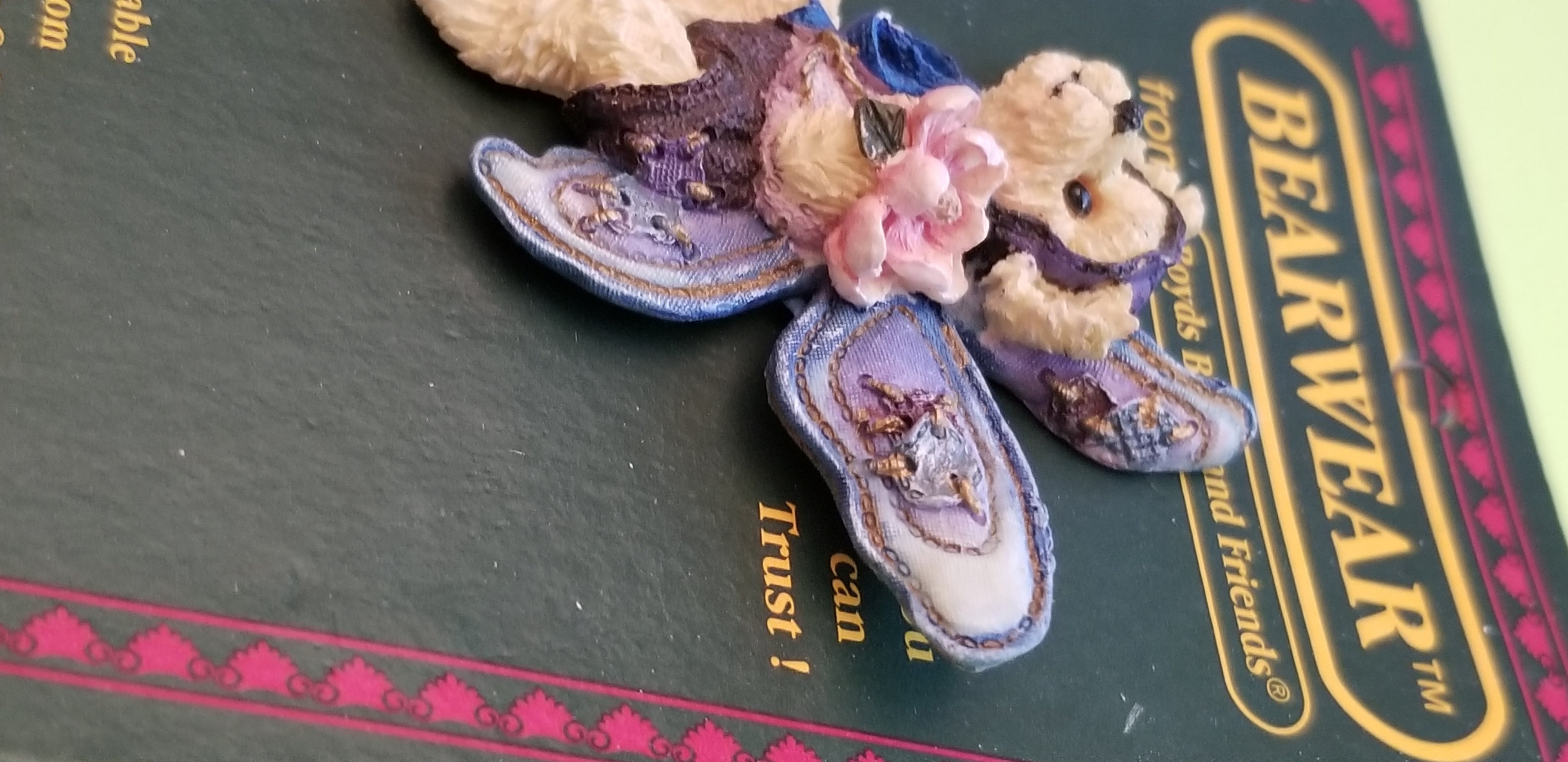Vintage Bearwear Fairy Brooch