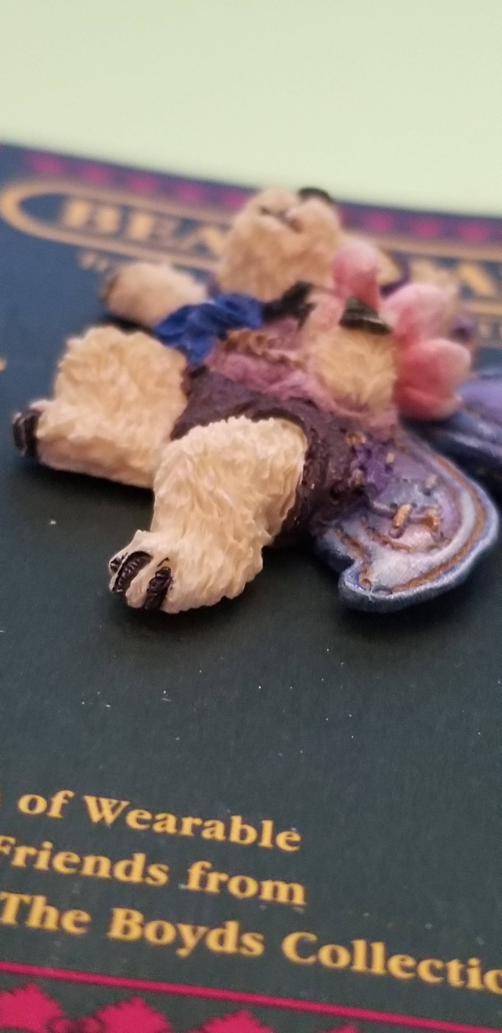 Vintage Bearwear Fairy Brooch
