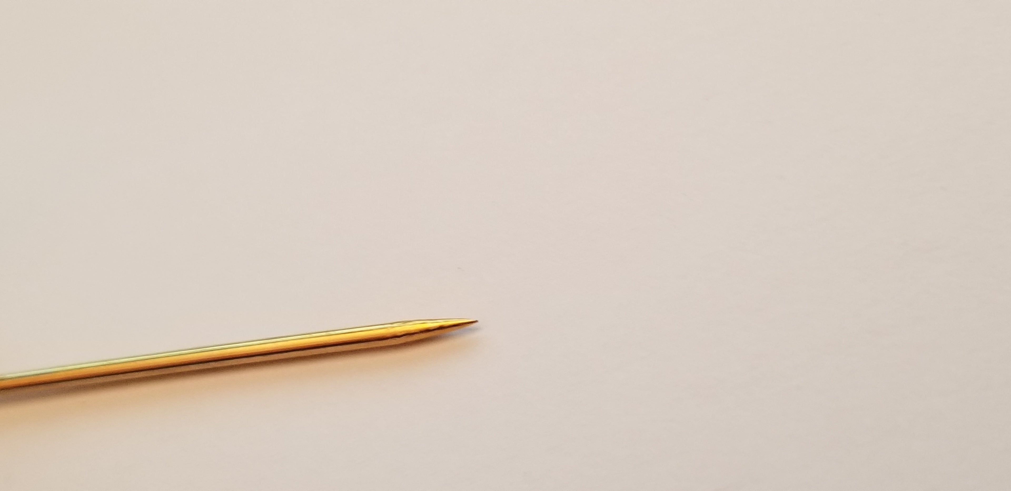 Gold Tone Rose Stick Pin
