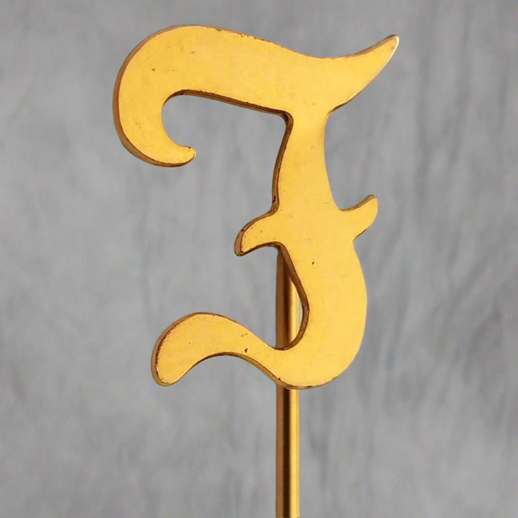 Letter Stick Pin