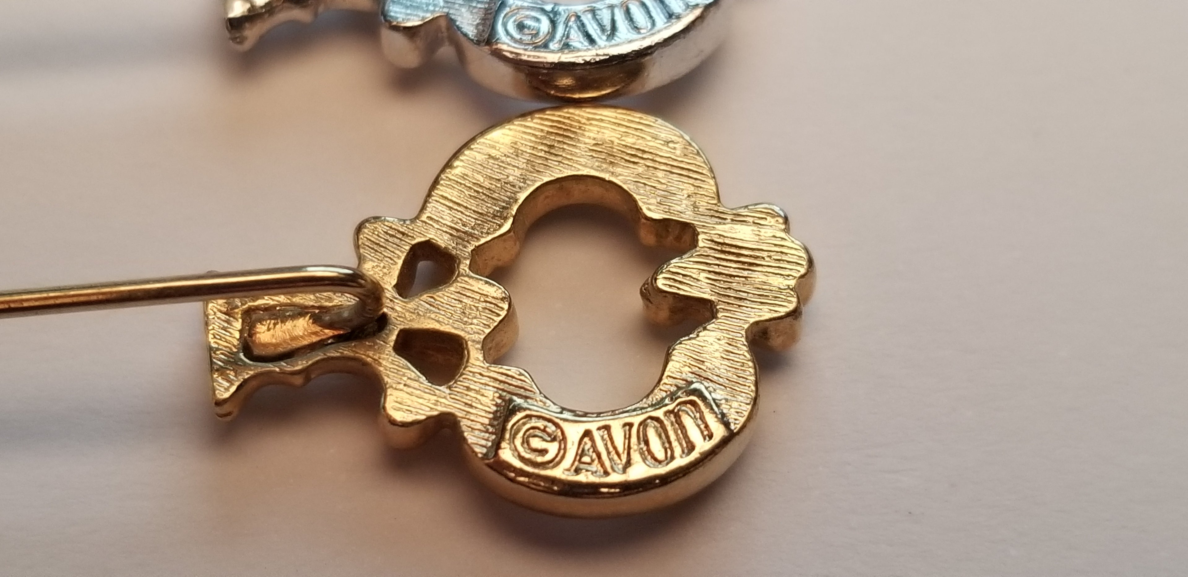 Vintage Avon Key Stick Pins