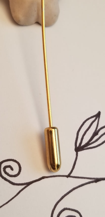 Vintage Pink Dogwood Stick Pin