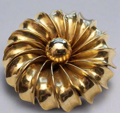 Vintage Gold Tone Brooch