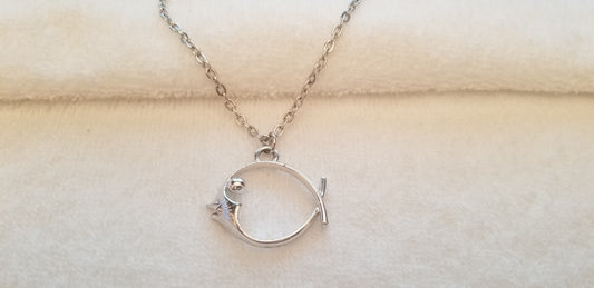 Vintage Sarah Coventry Silver Tone Fish