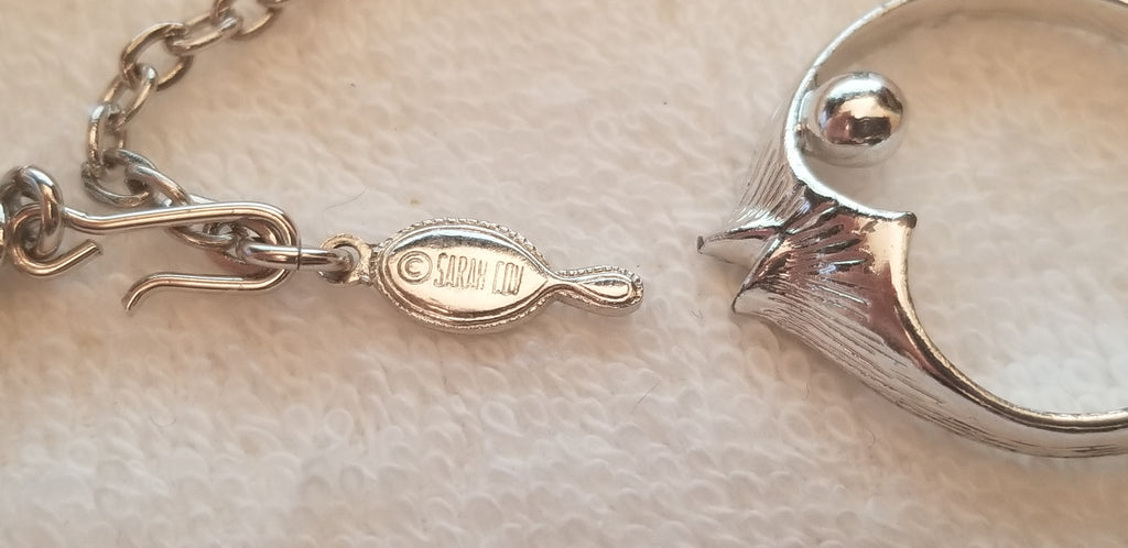 Vintage Sarah Coventry Silver Tone Fish