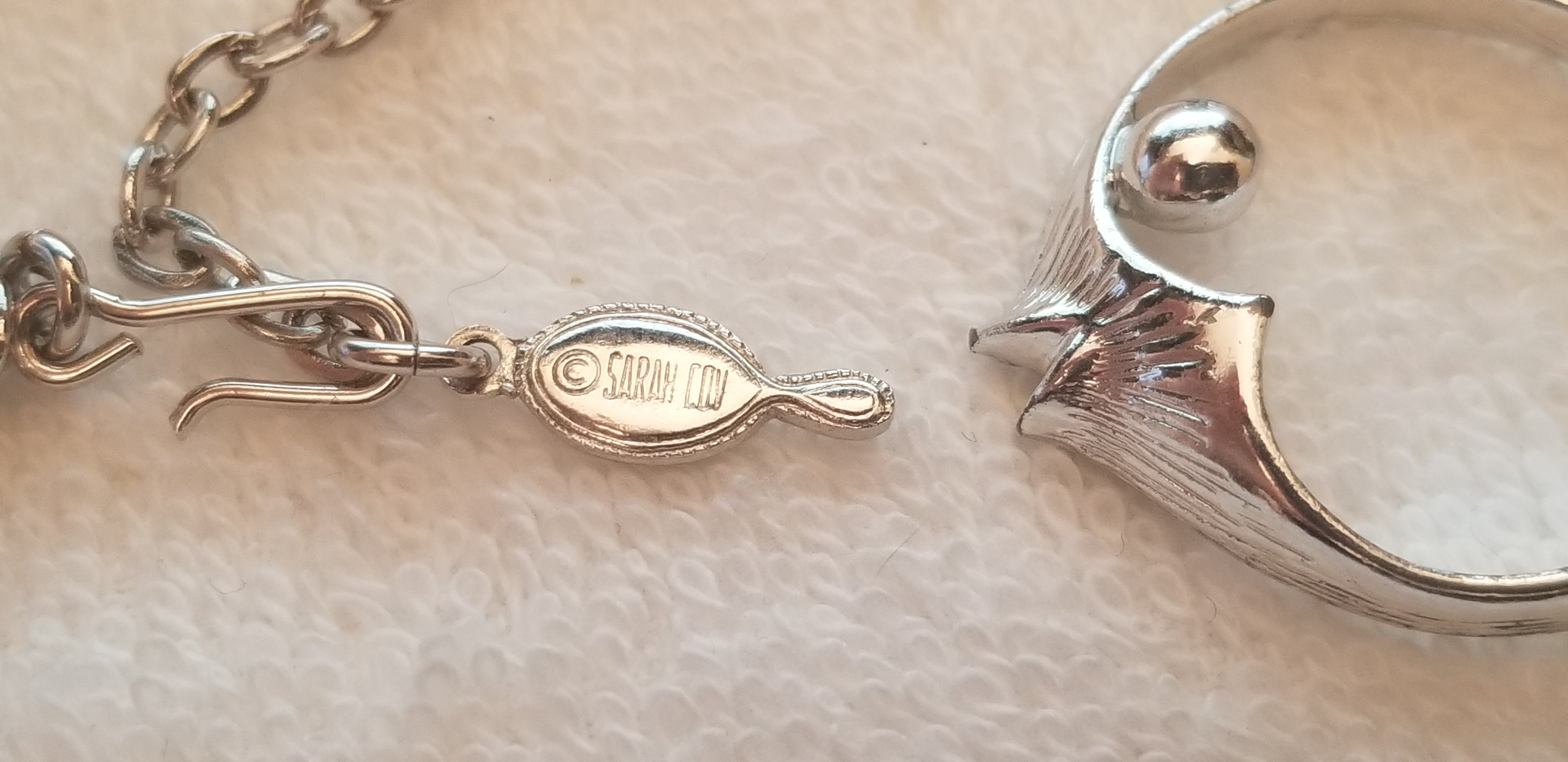Vintage Sarah Coventry Silver Tone Fish