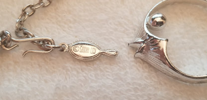 Vintage Sarah Coventry Silver Tone Fish