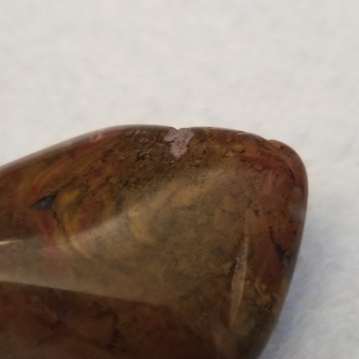 Brown Stone Brooch