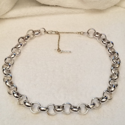Silver Tone Kenneth Cole Necklace