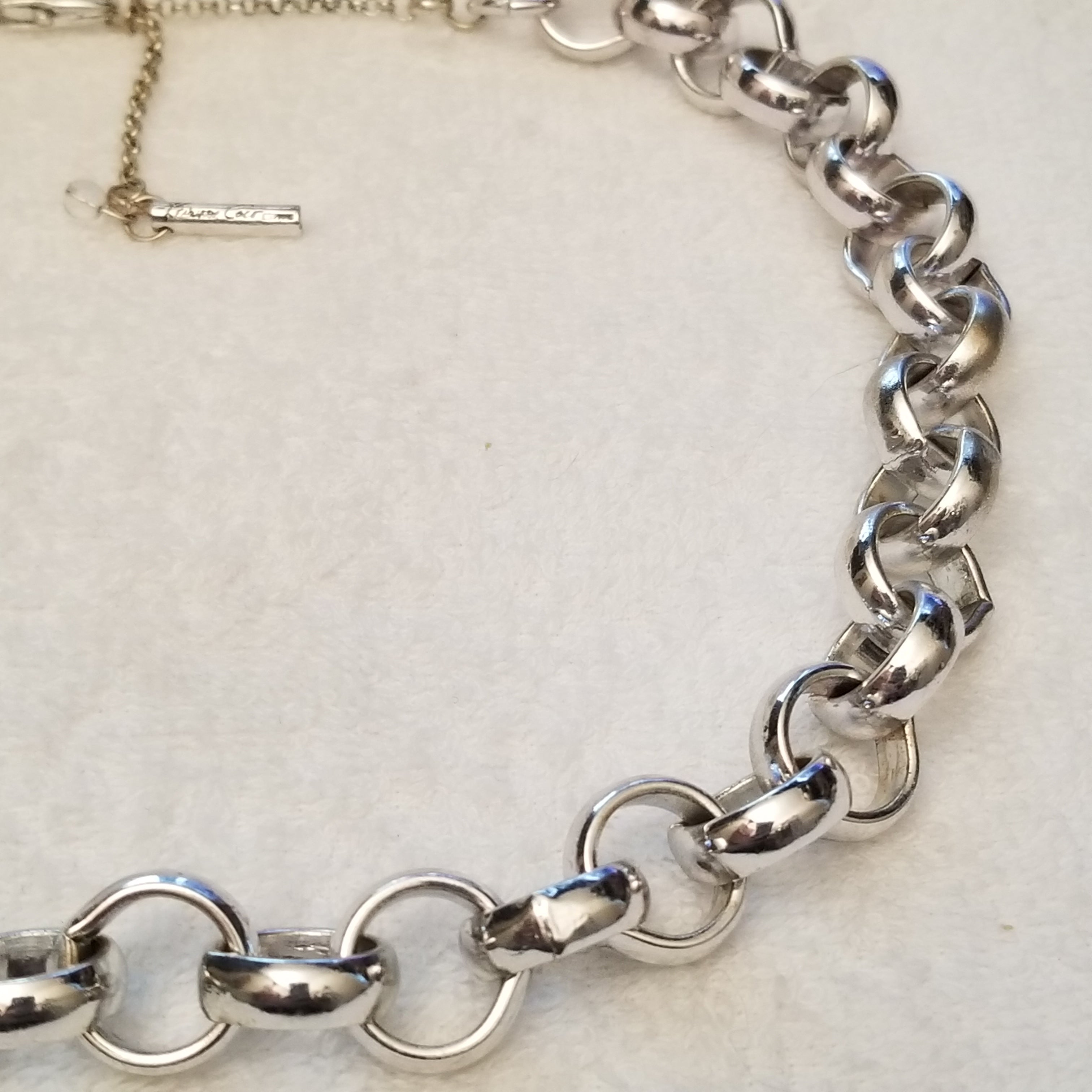 Silver Tone Kenneth Cole Necklace