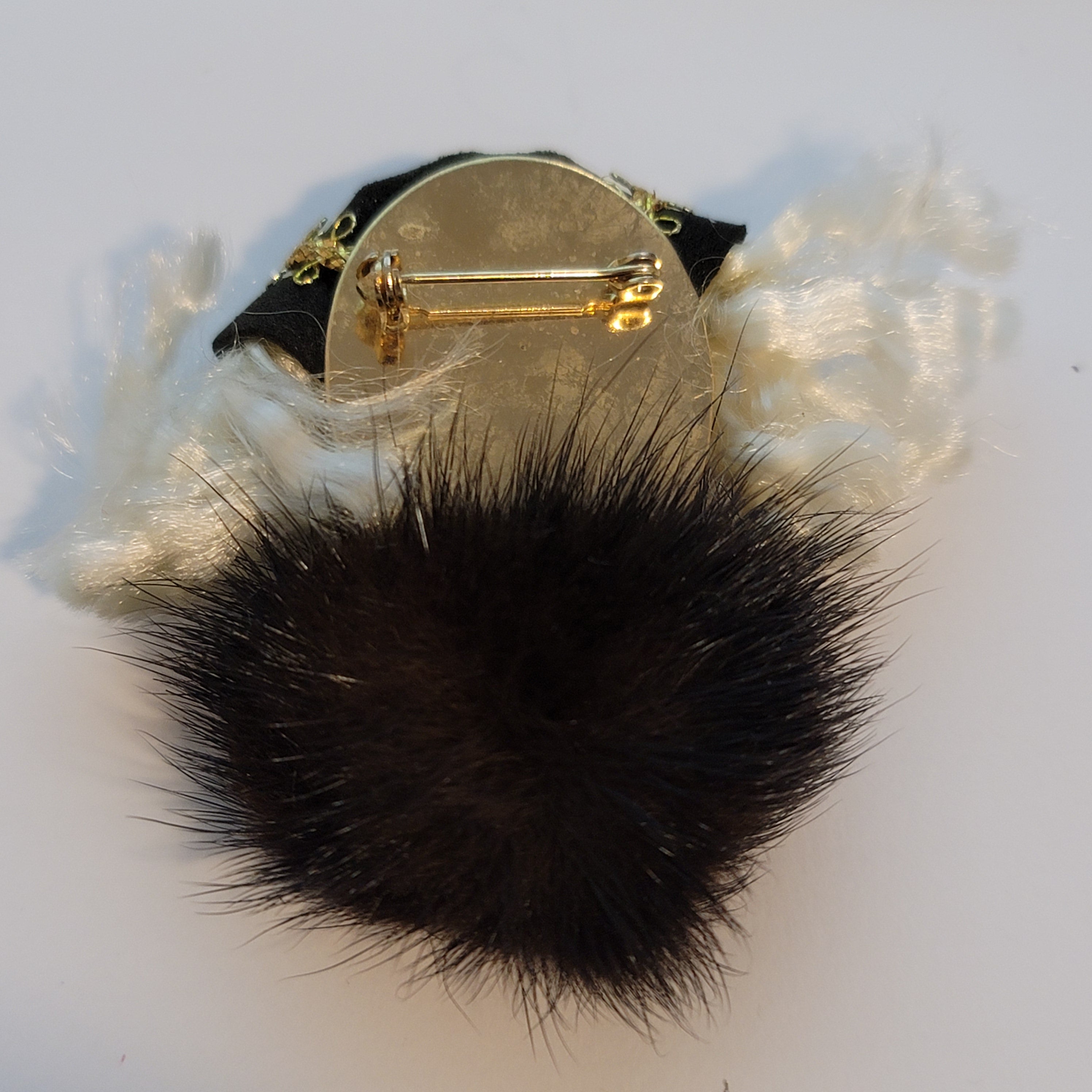 Vintage Lady Brooch