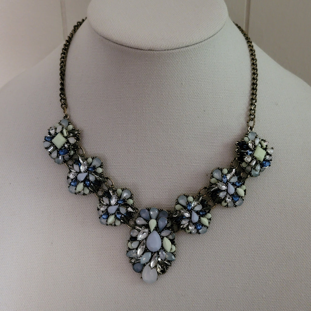 Rhinestone Statement Necklace