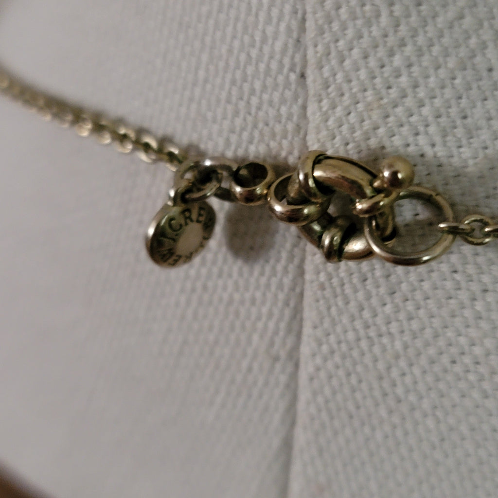 Gold Tone Bead Chain J. Crew Necklace